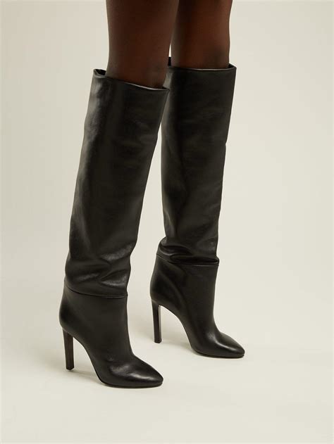 ysl the kate boot|Kate boots in smooth leather .